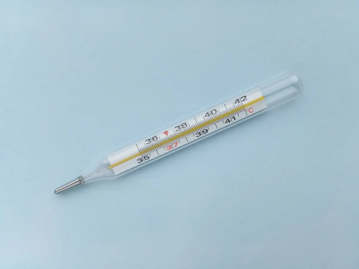 صورة لميزان الحرارة