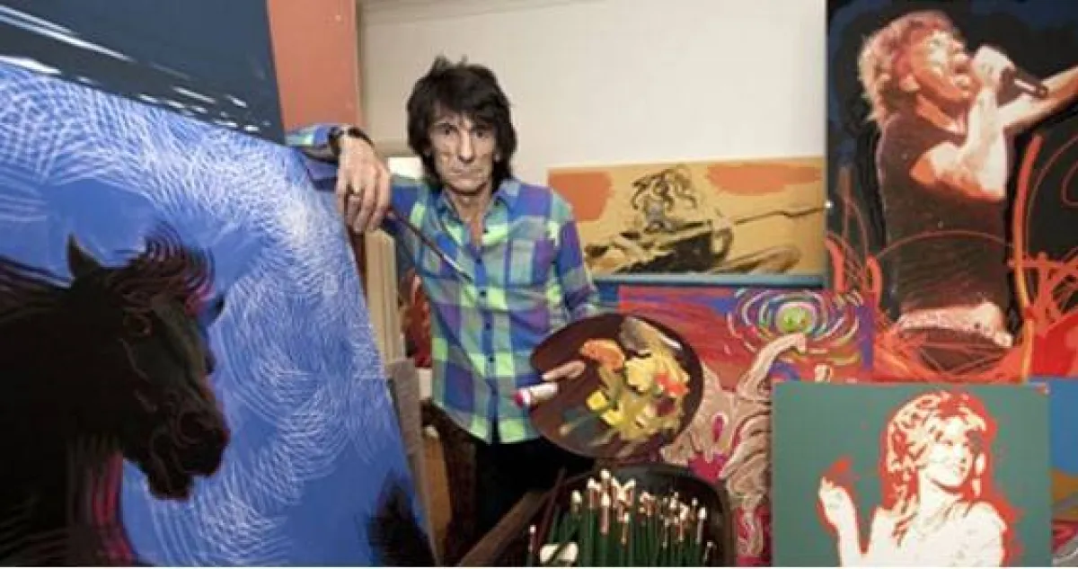 روني وود-الصورة من موقع jerrysartarama