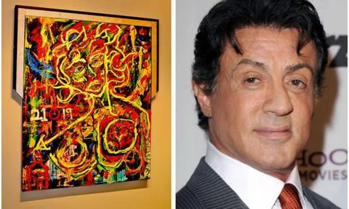 سيلفستر ستالون -الصورة من موقع jerrysartarama 