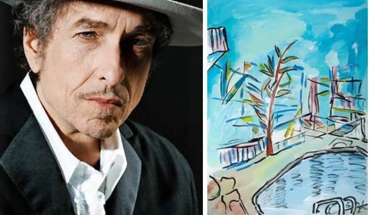 بوب ديلان-الصورة من موقع jerrysartarama  