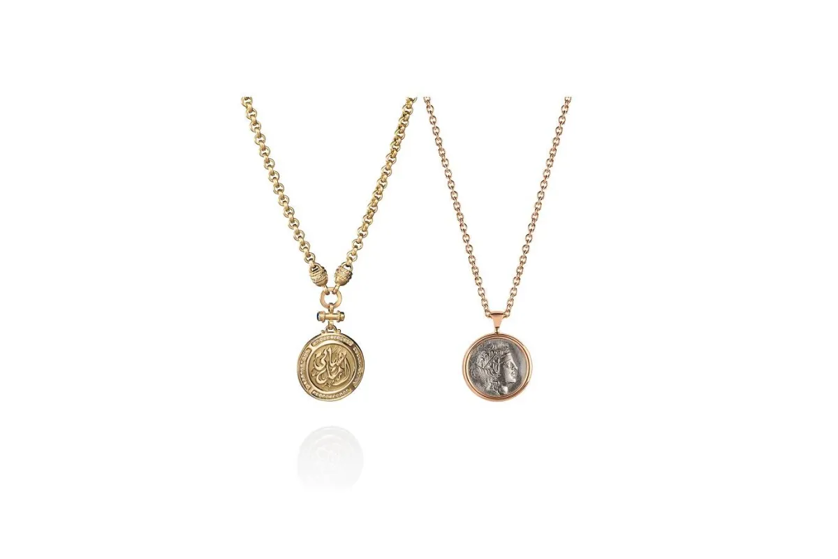 أحدث قلادات العملات المعدنية لإطلالات رمضان 2022