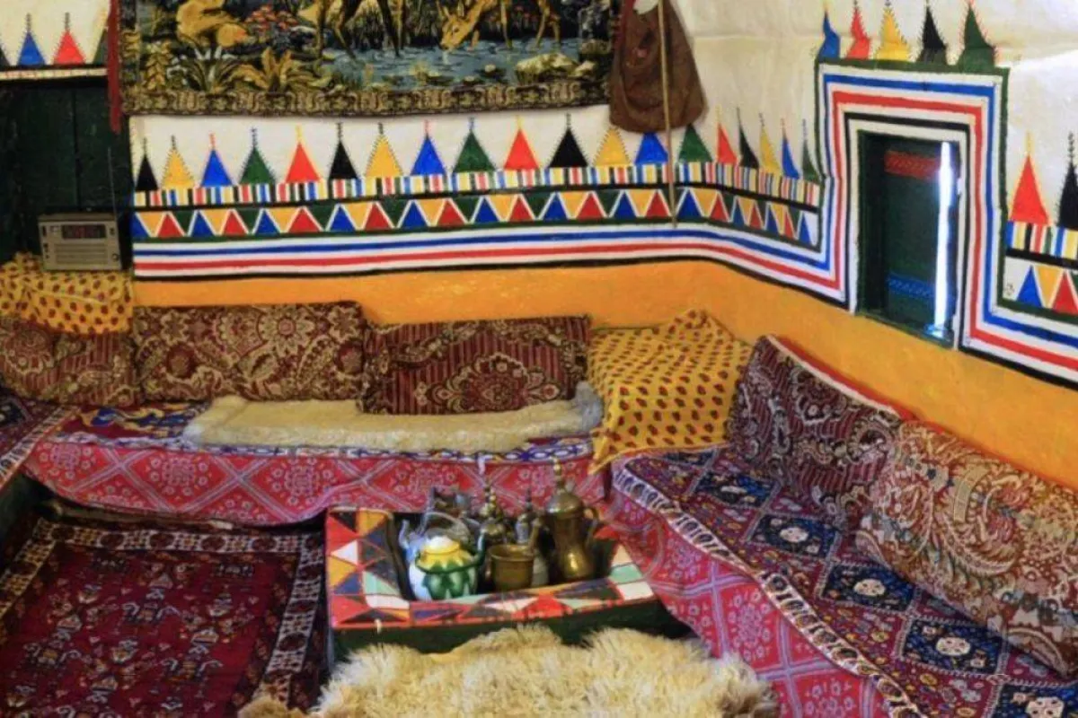 صورة تظهر نوع من أنواع التراث الغير مادي مصدر الصورة مجلة سيدتي