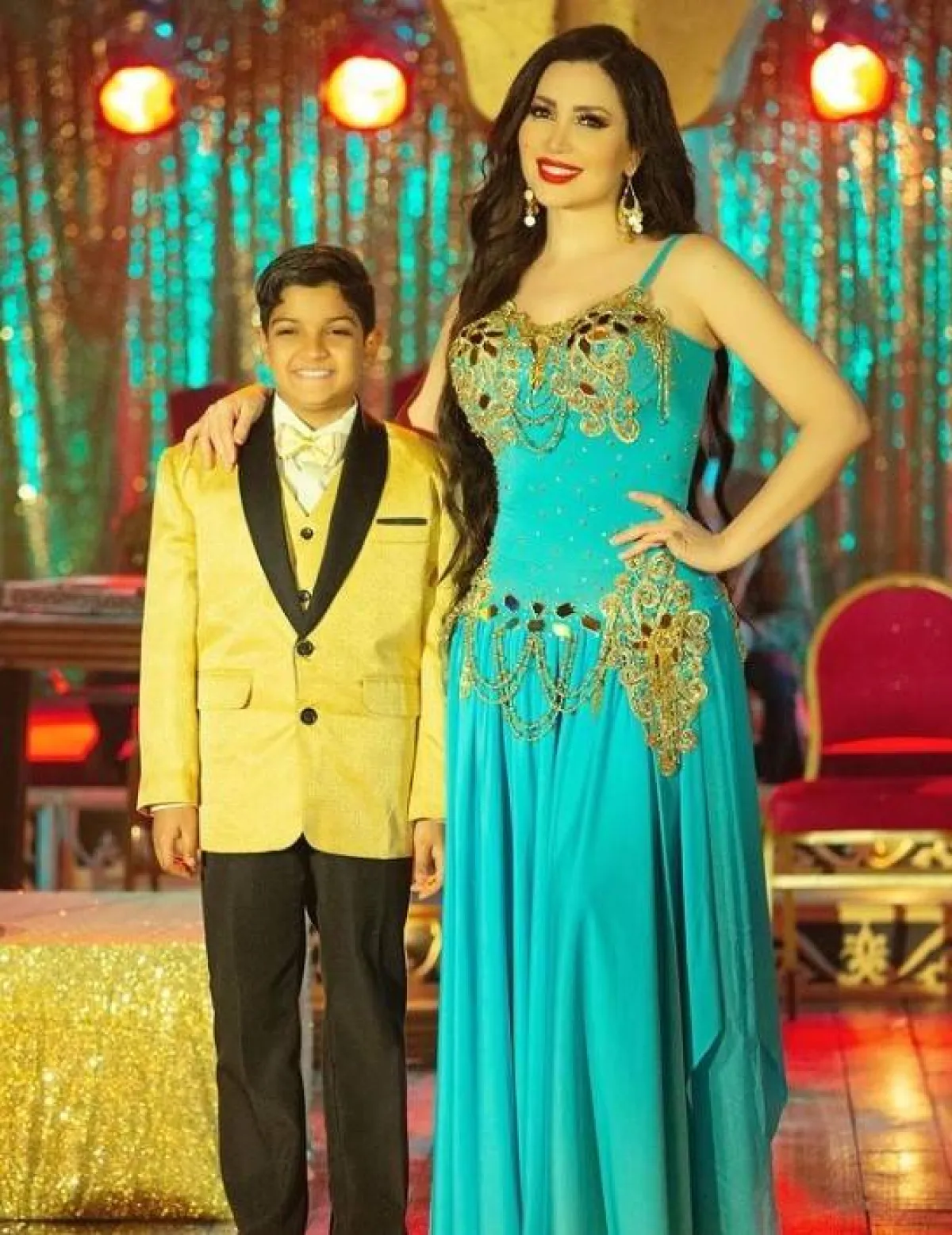 نسرين طافش ومحمد أسامة - الصورة من حساب نسرين على انستغرام