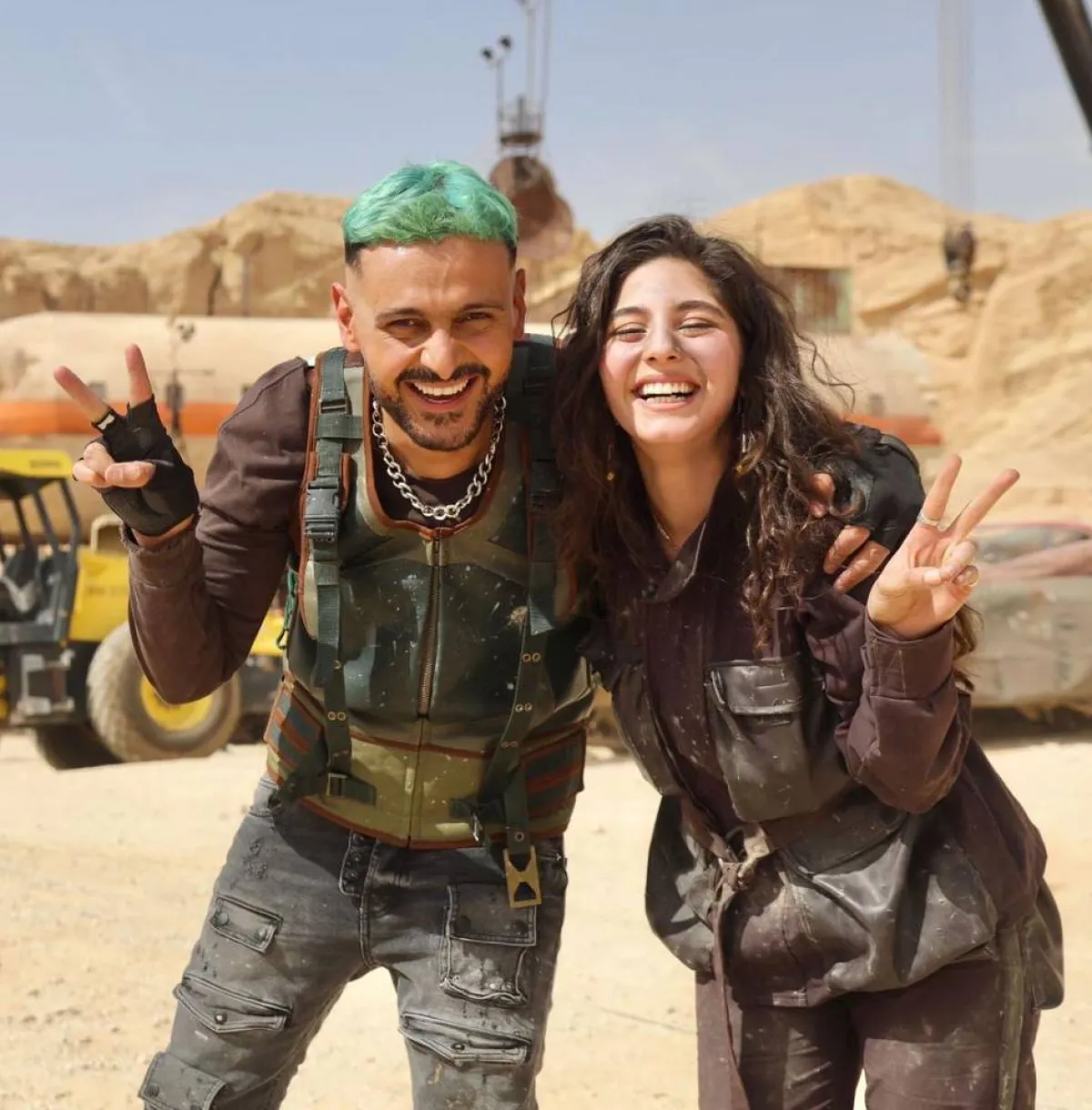 مايان السيد ورامز جلال من حلقة برنامج " رامز موفي ستار" - صورة من حساب مايان السيد على " انستغرام"