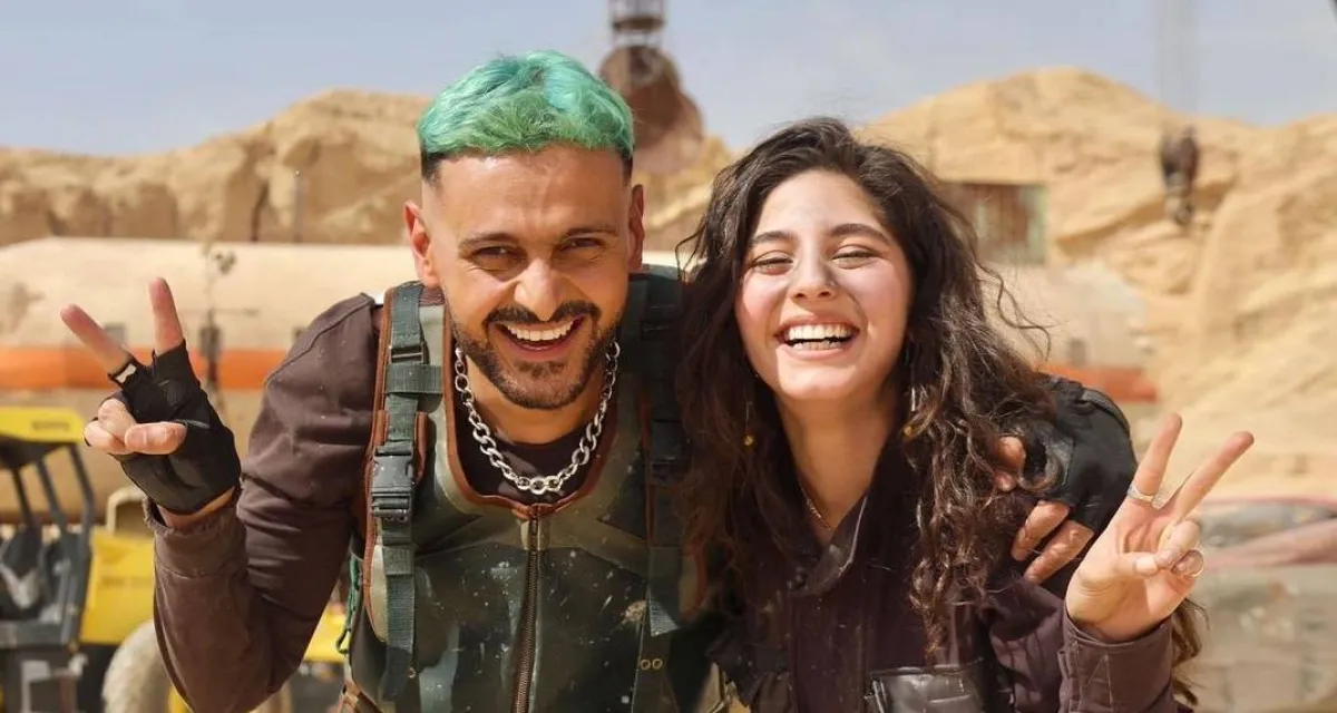 مايان السيد ورامز جلال من حلقة برنامج " رامز موفي ستار" - صورة من حساب مايان السيد على " انستغرام"