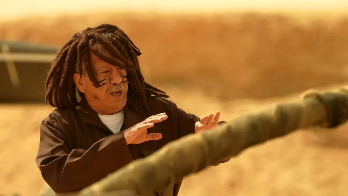 الفنان محمد محمود - الصورة من حساب رامز جلال على تويتر