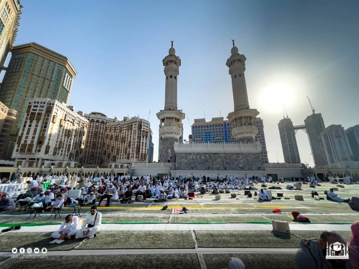 الرئاسة تعلن جاهزية سطح المسجد الحرام لاستقبال المصلين