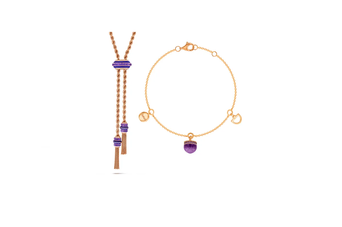 مجوهرات مرصعة بأحجار الجمشت لعيد الفطر