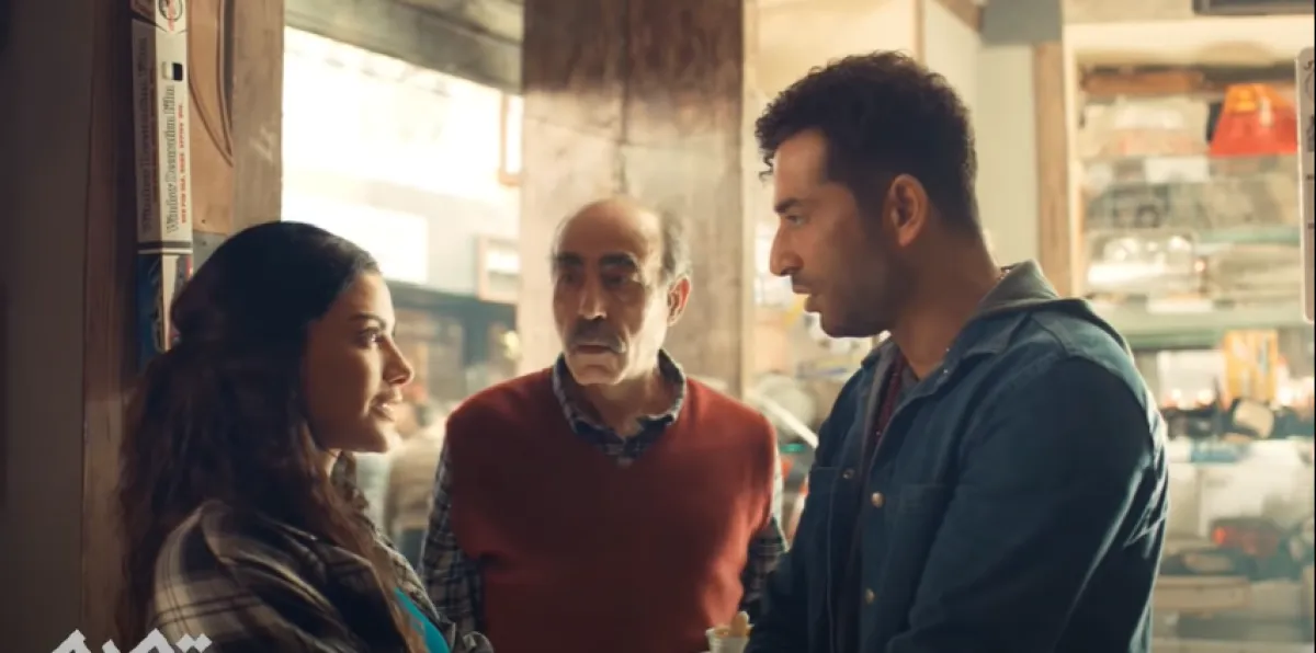 صبا مبارك في توبة - الصورة من حساب إم بي سي مصر على يوتيوب