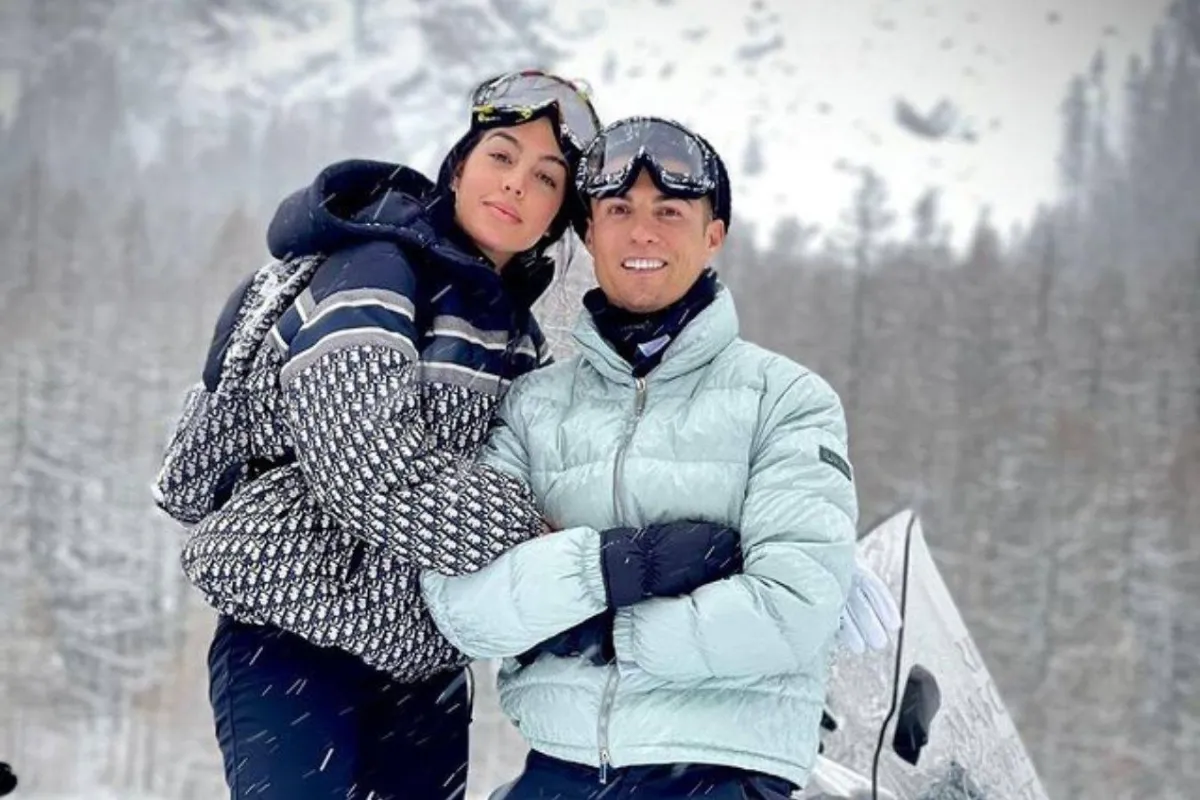 كريستيانو رونالدو وجورجينا رودريغز- الصورة من حساب رونالدو على إنستغرام