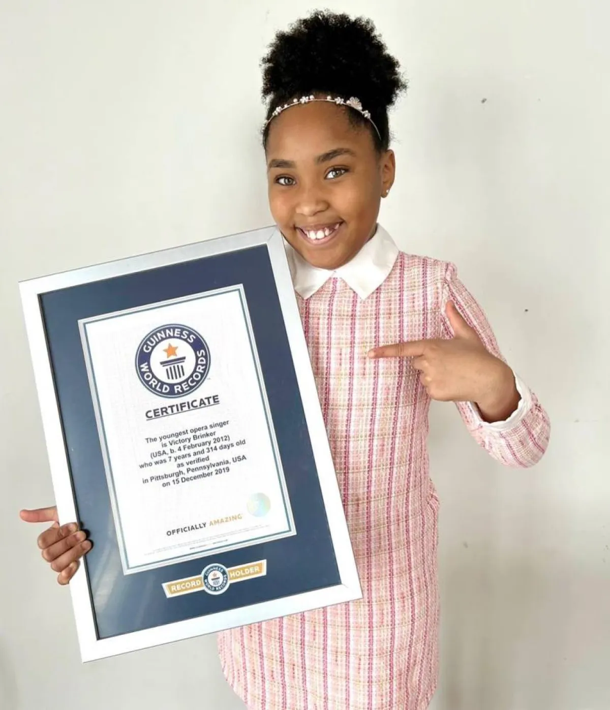 أصغر مطربة أوبرا بالعالم بعمر عشر سنوات