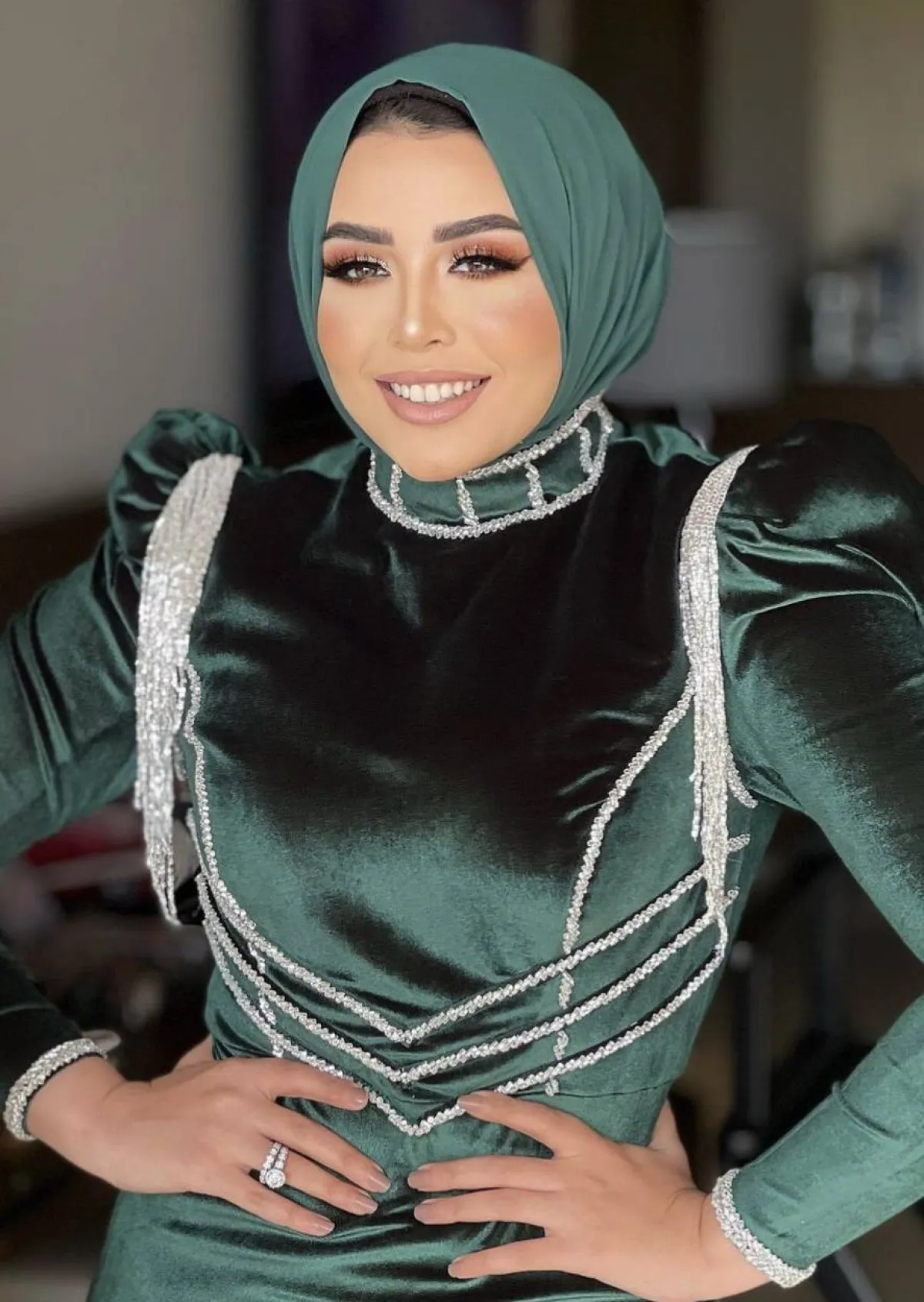 الحجاب الاخضر