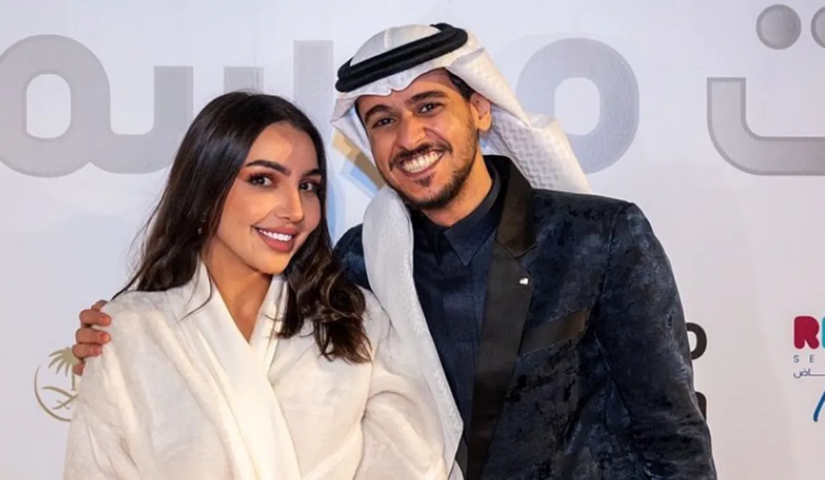 هبة الحسين وعايض -الصورة من حسابها على الانستغرام