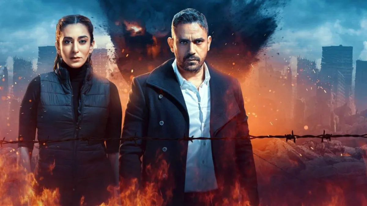 أمينة خليل وأمير كرارة في العائدون - الصورة من حساب المتحدة على فيسبوك