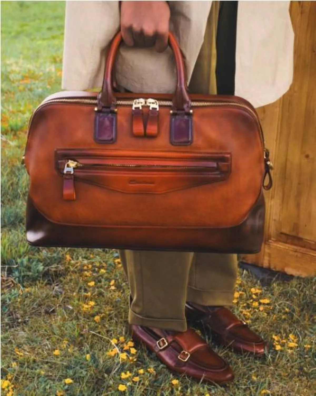 حقيبة للرجل من سانتوني  Santoni