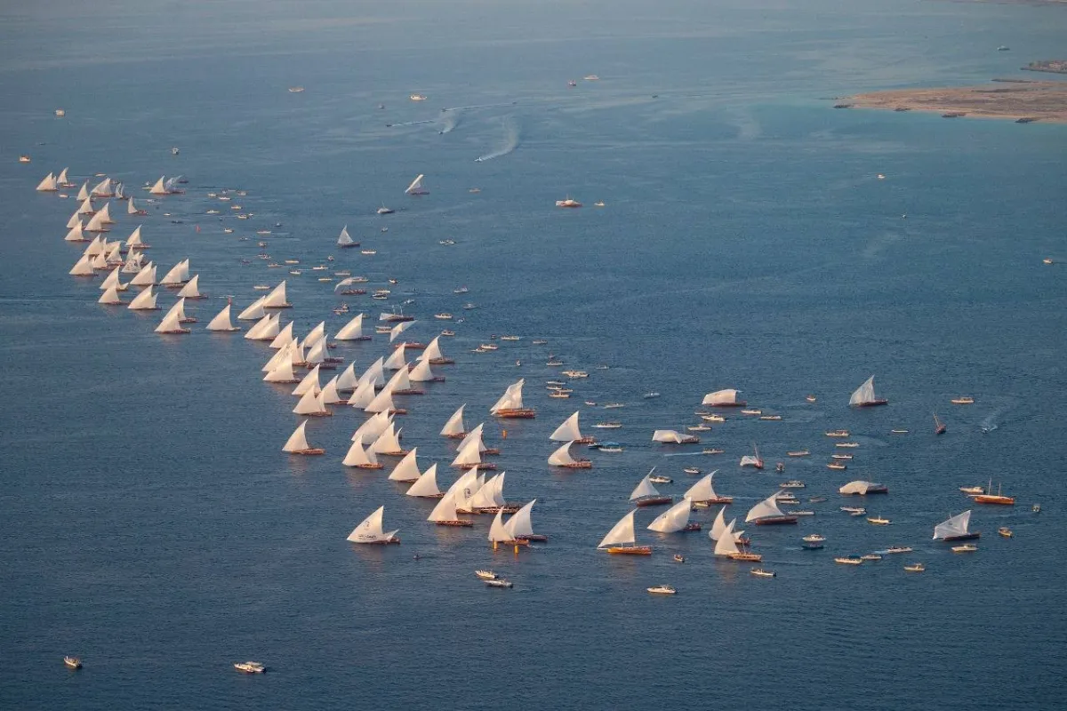 سباق دلما. الصورة من "وام"