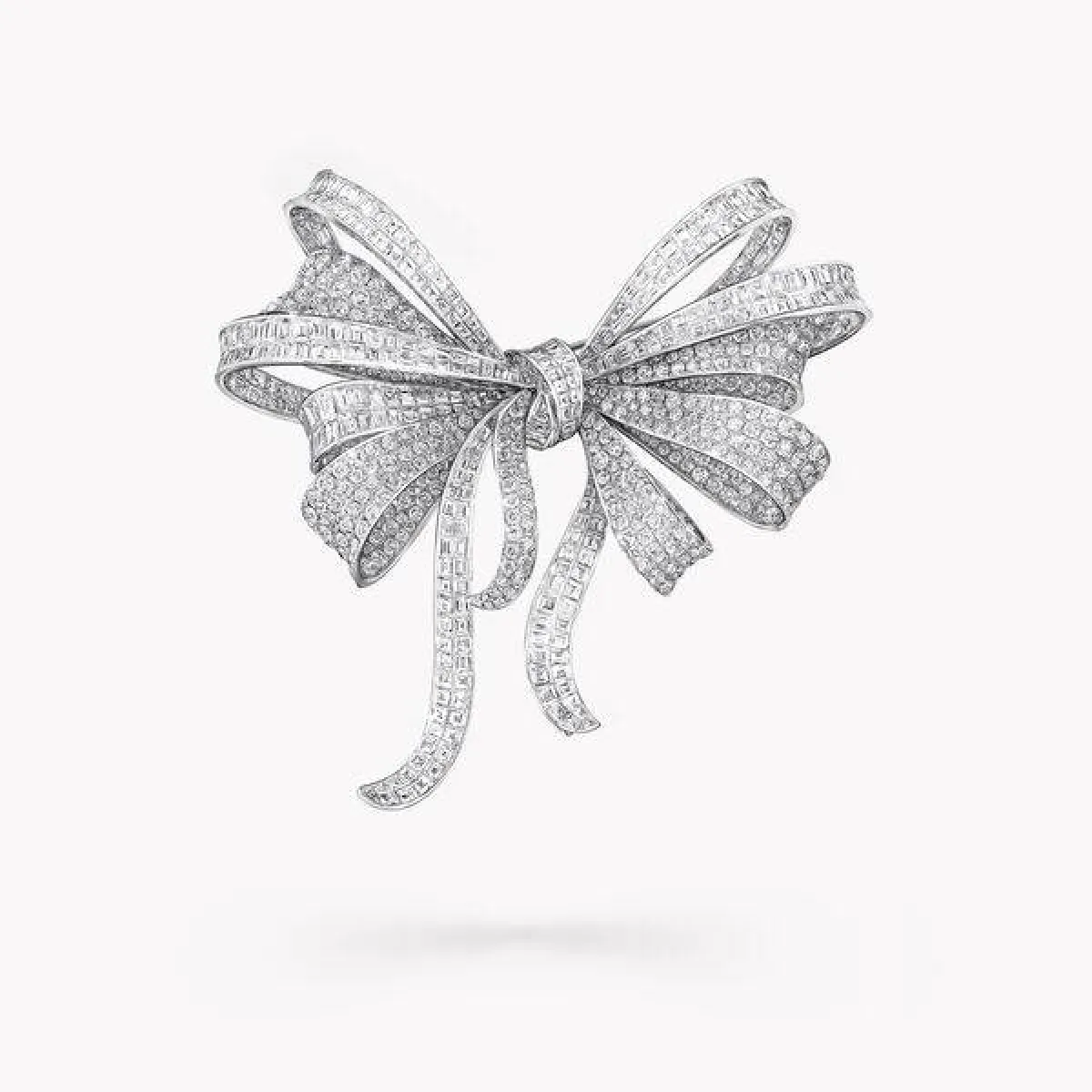 بروش Tilda's Bow Diamond من غراف Graff