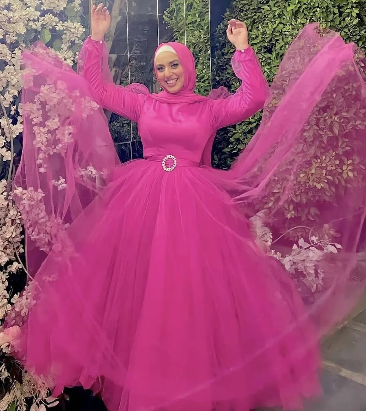 فستان منفوش