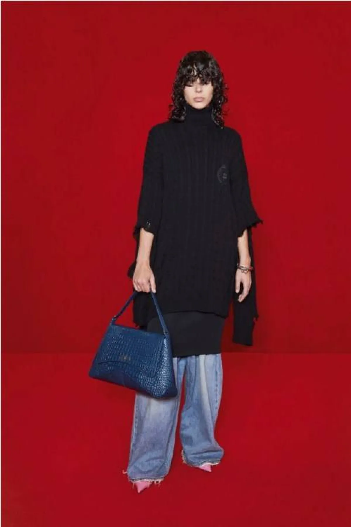 سروال جينز باللون الفاتح من بالانسياغا  Balenciaga