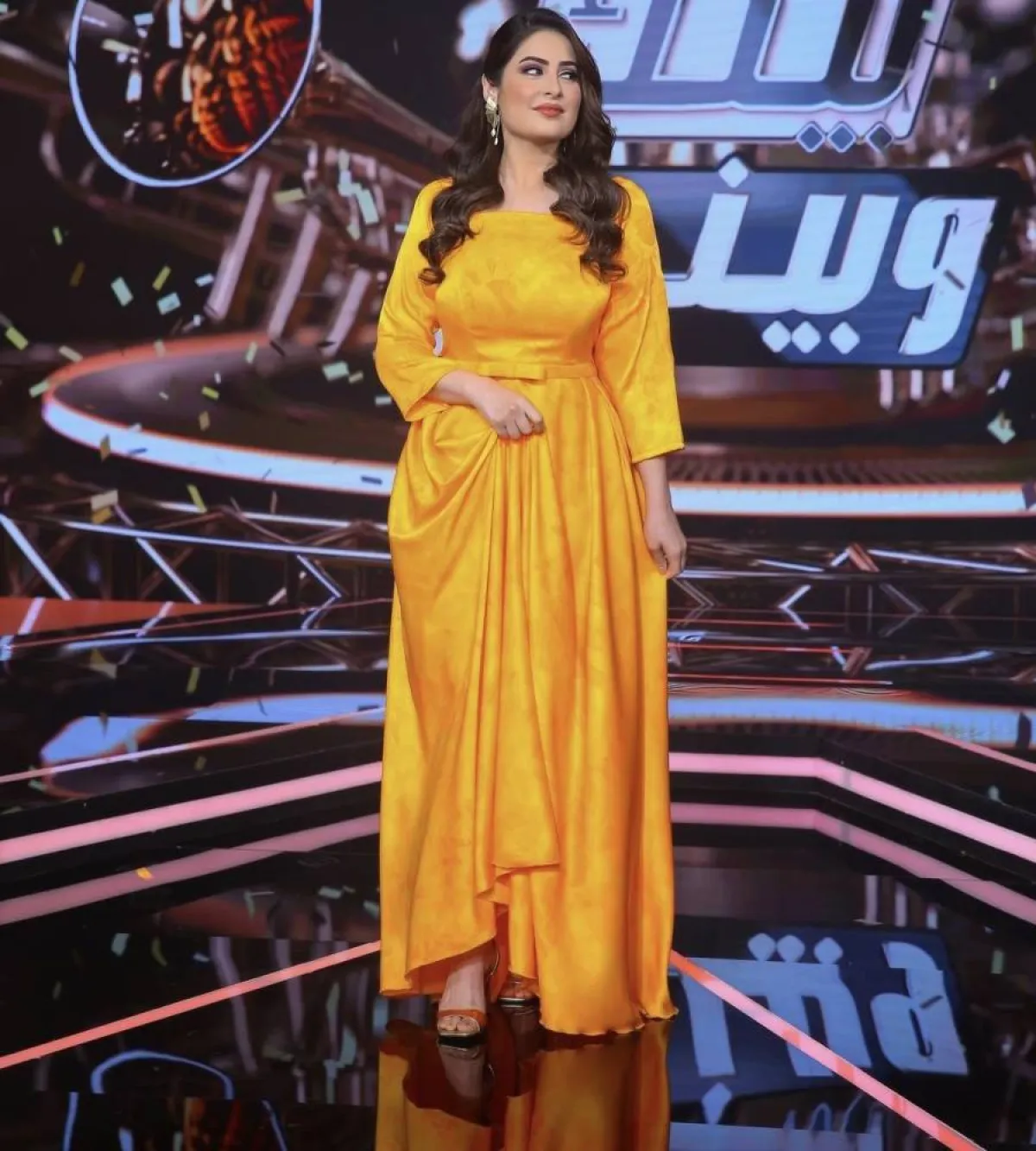 القفطان البرتقالي من رؤى الصبان