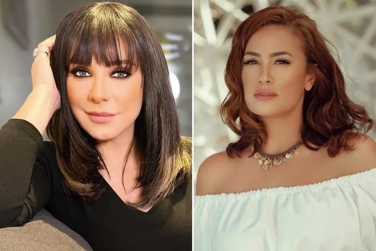 قصات شعر للوجه الدائري والشعر الكثيف