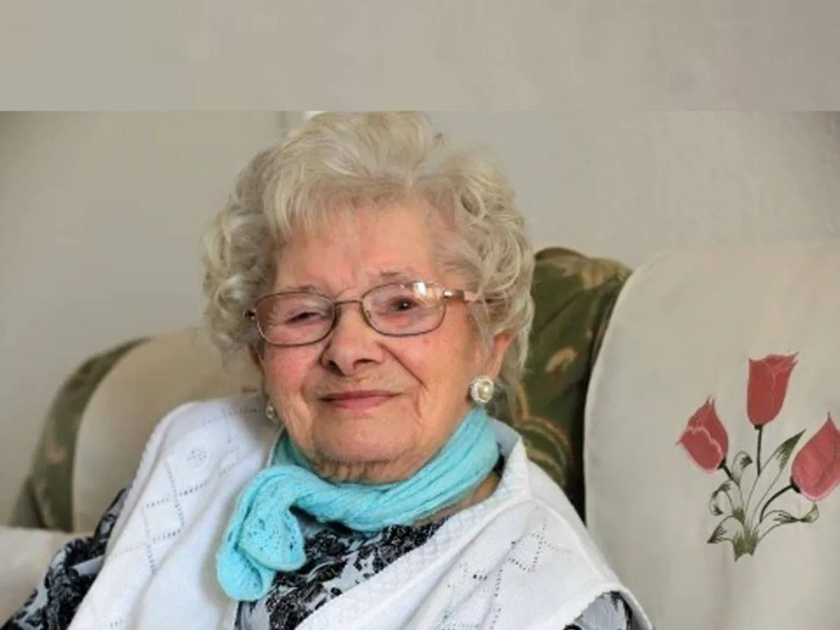 جوزفين المعمرة الامريكية - الصورة من موقع WSOC-TV