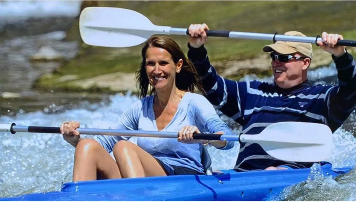 البلجيكية صوفي فيلميس  وزوجها