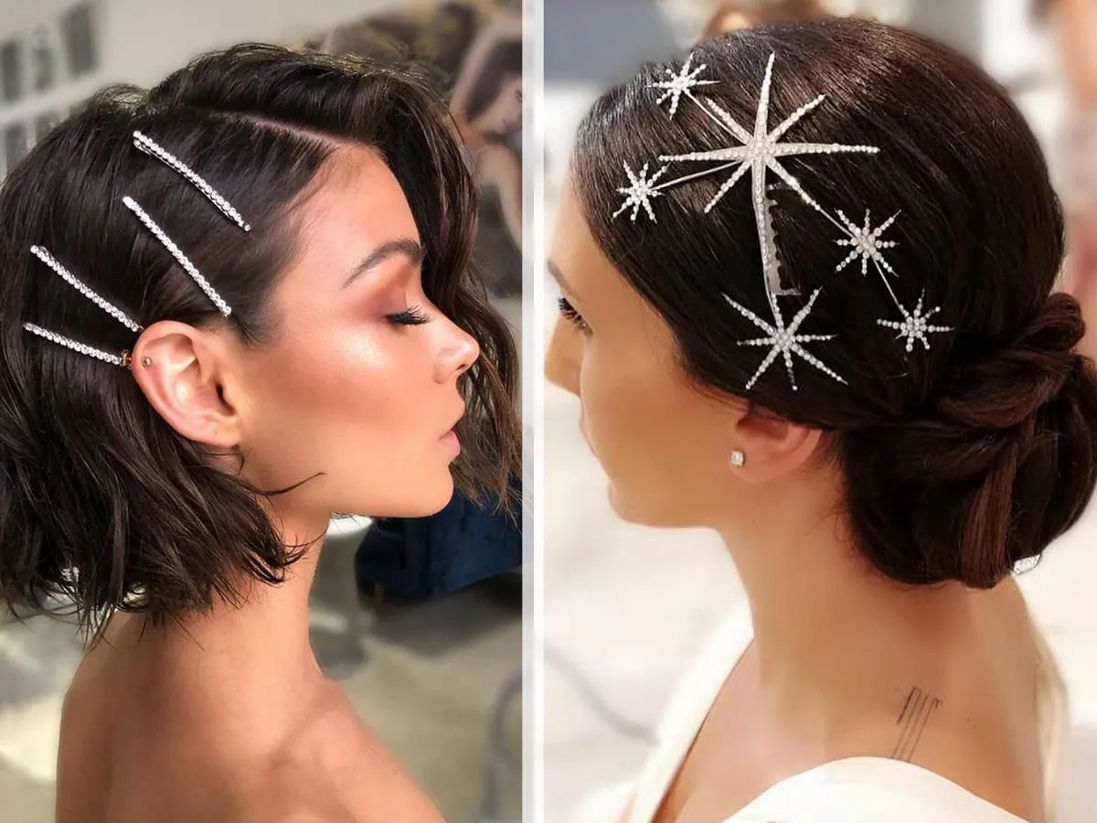 تسريحات شعر للخطوبة للشعر القصير 2022