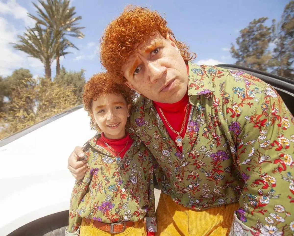 أحمد مكي في شخصية حزلقوم - الصورة من حساب مكي على فيسبوك