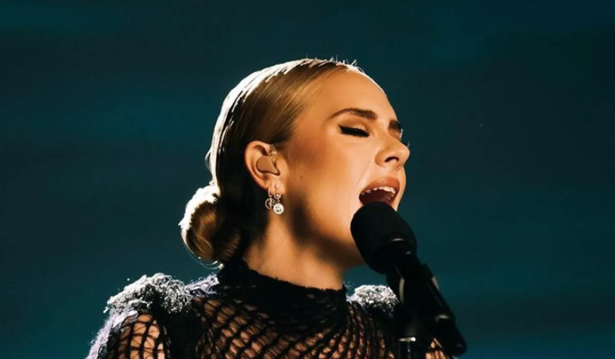 أديل - الصورة من حسابها في إنستغرام