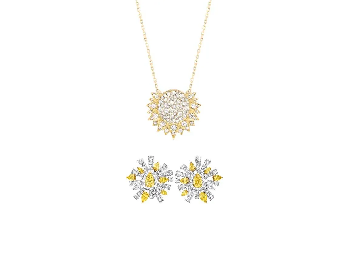 مجوهرات مستوحاة من بريق الشمس لصيف 2022