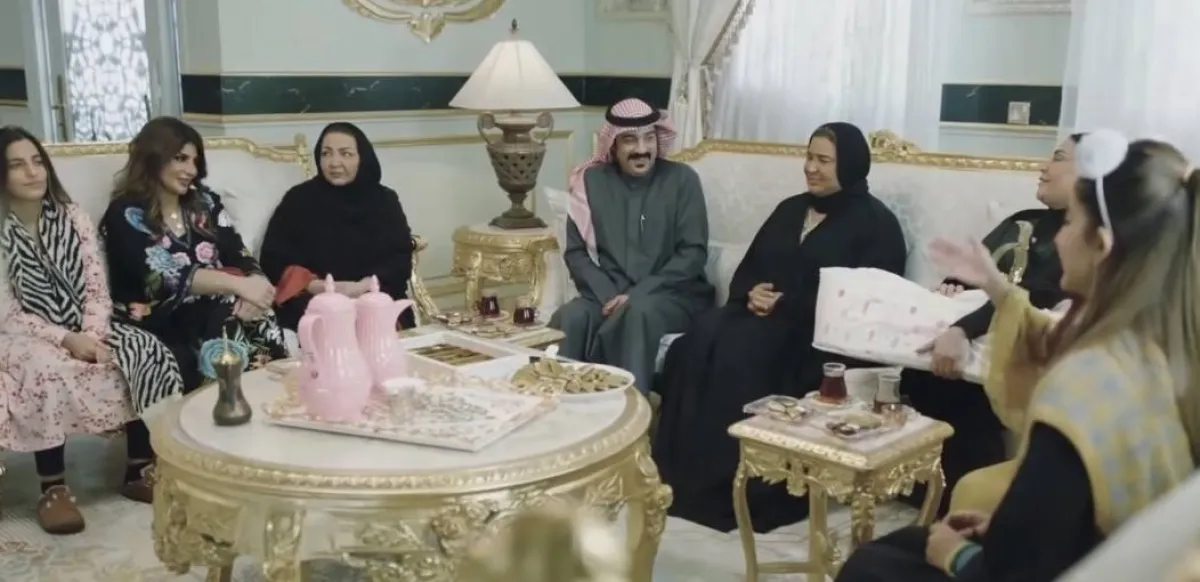 مسلسل " أمينة حاف 2" لقطة شاشة من mbc drama