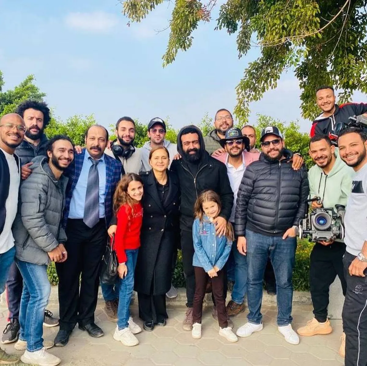 نيللي كريم وصناع فاتن أمل حربي  - الصورة من حسابها على إنستغرام