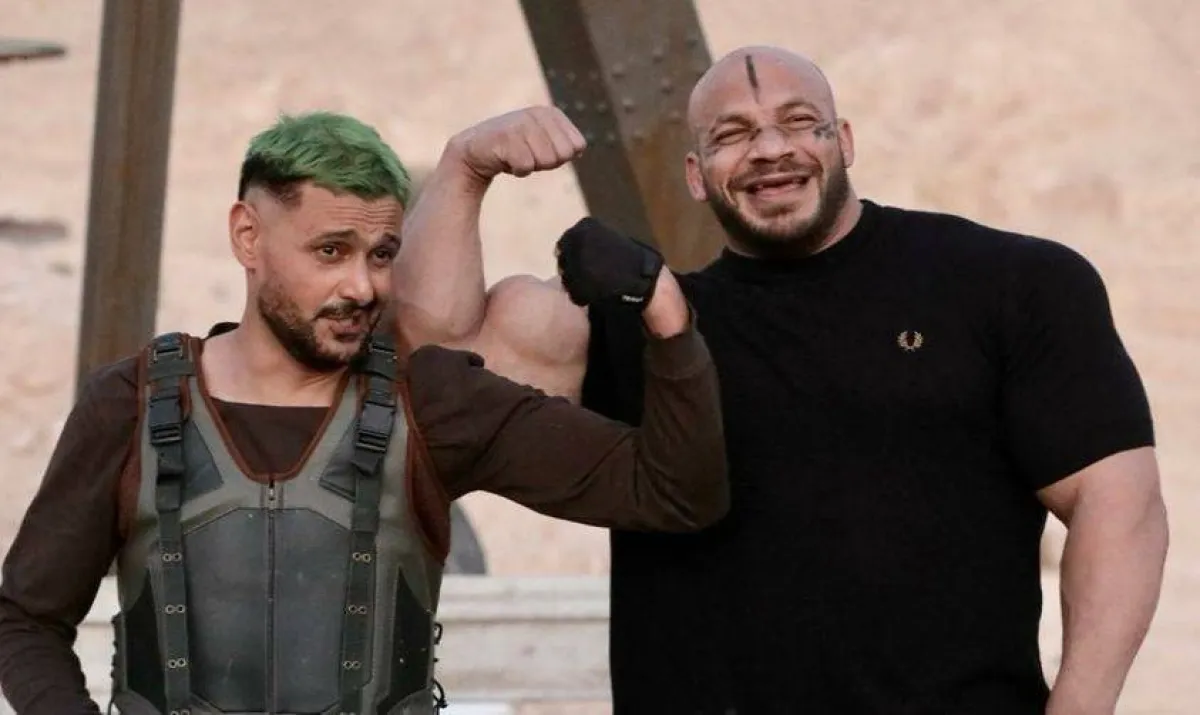 بيج رامي ورامز جلال - الصورة من حساب رامز على الفيسبوك