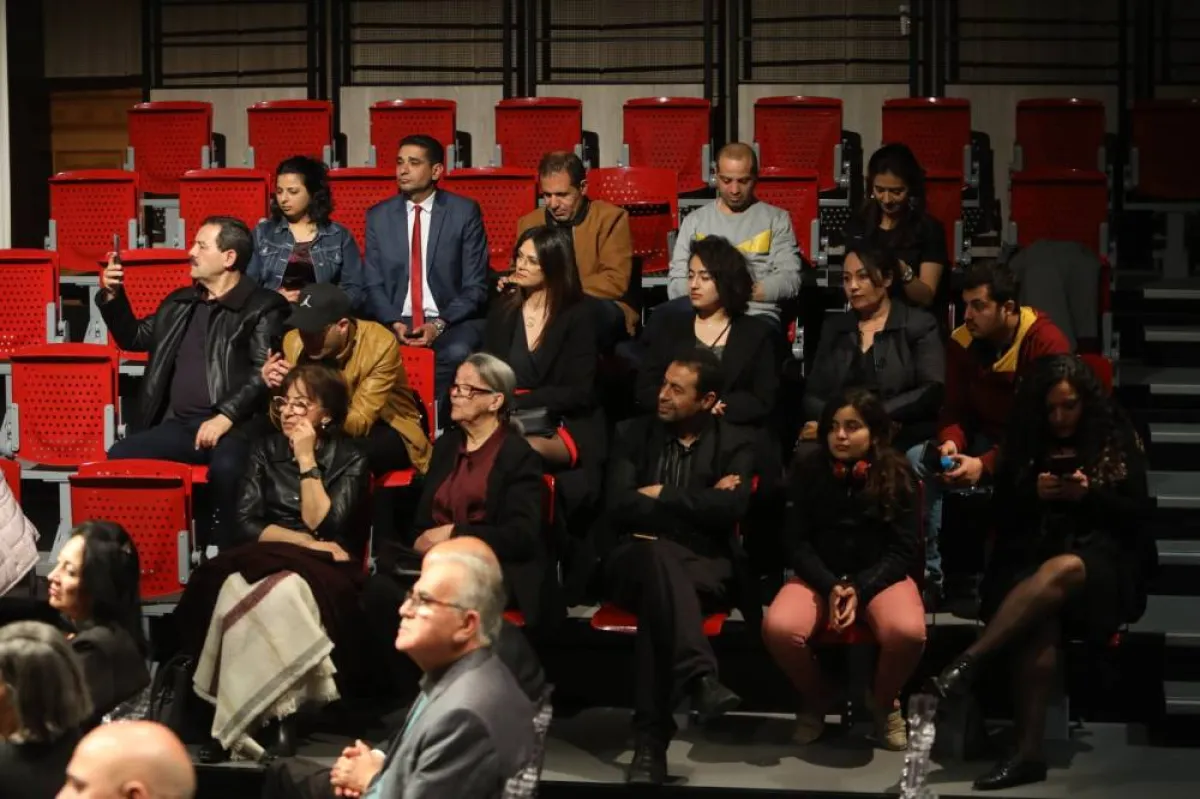 جانب من الحضور في حفل تسليم الجوائز