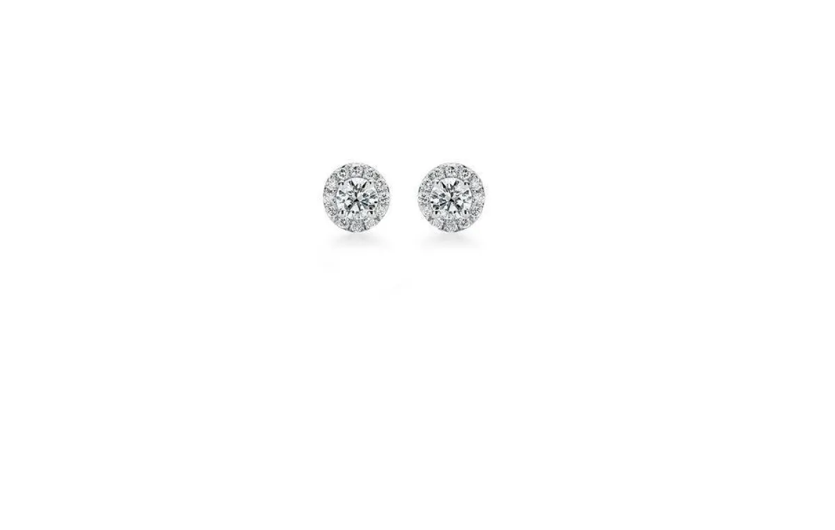 أقراط بلاتين من تيفاني آند كو  Tiffany & Co