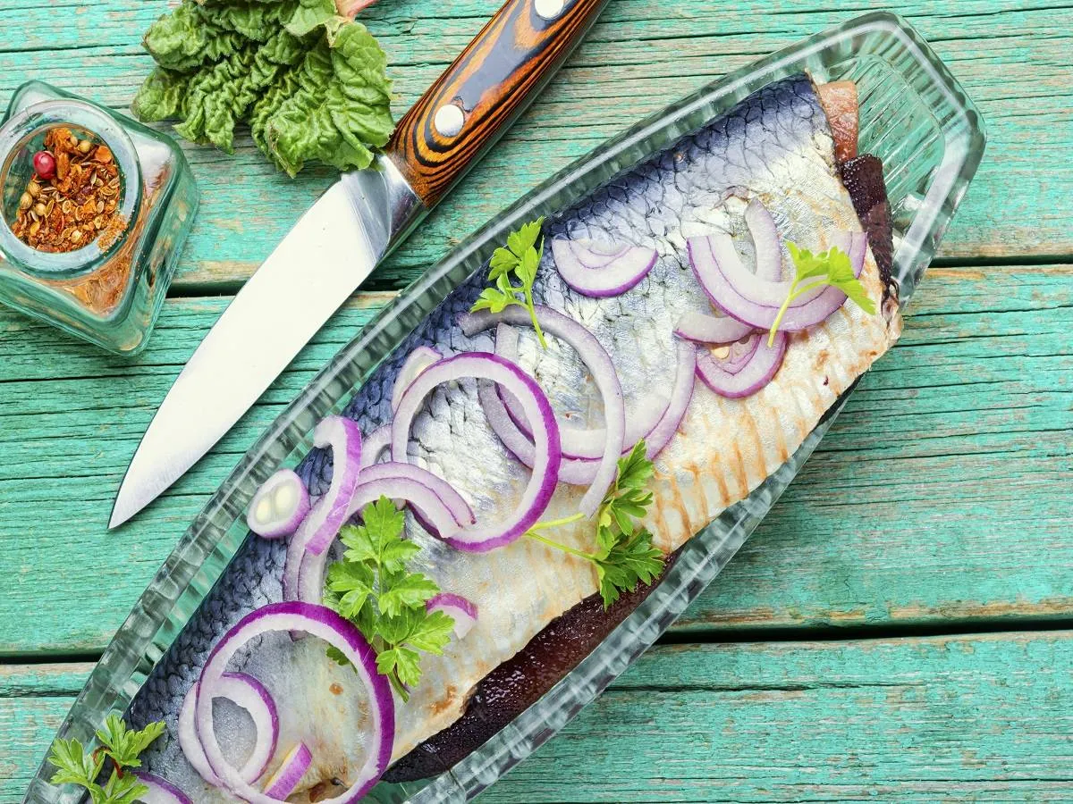 صورة لأسماك مملحة