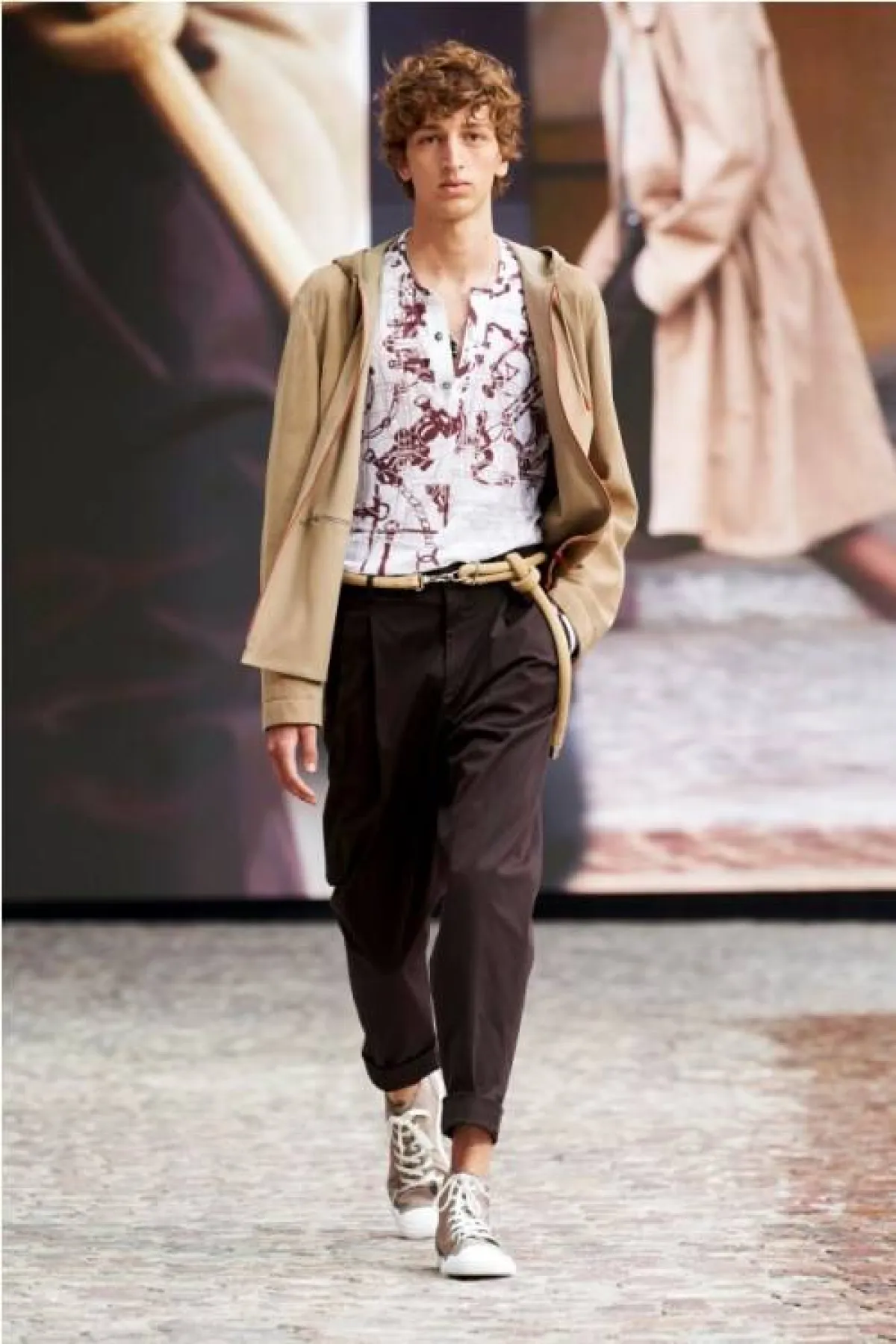 قميص مطبّع من هيرمس  Hermes