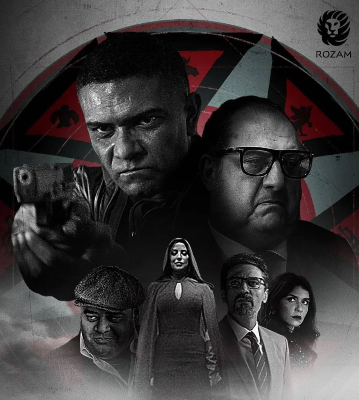 آسر ياسين ومحمد ممدوح وخالد الصاوي يتصدرون بوستر فيم الثمانية- الصورة من حساب شركة Rozamعلى تويتر