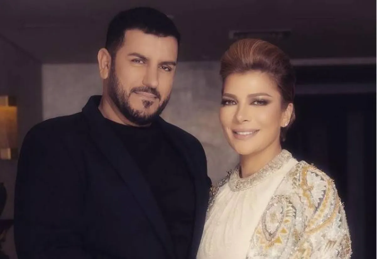 أصالة وزوجها - الصورة من حسابها على انستغرام