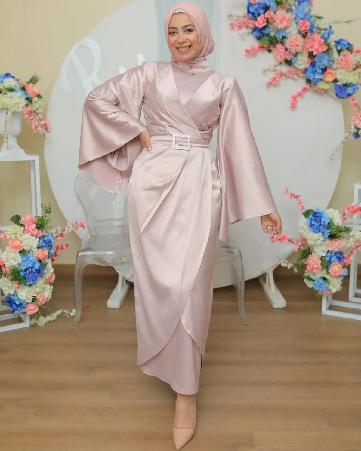 جلابيات من الحرير لإطلالة جذابة في عيد الفطر