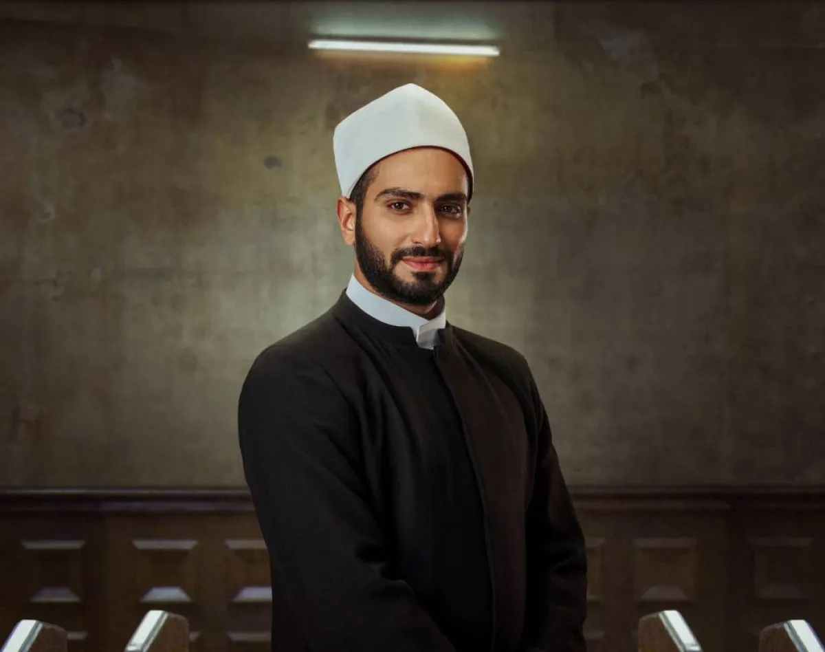 محمد الشرنوبي بشخصية الشيخ يحيى - الصورة من حسابه على انستغرام