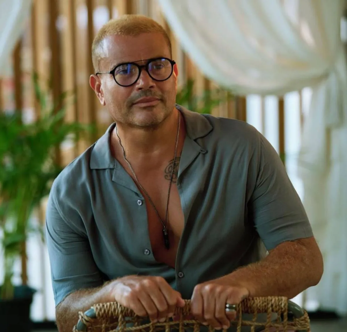 عمرو دياب - الصورة من حسابه على انستغرام