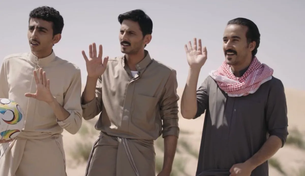 سعد عزيز ومحمد الشهري وصالح ابوعمرة - الصورة من حساب سعد عزيز على الانستجرام