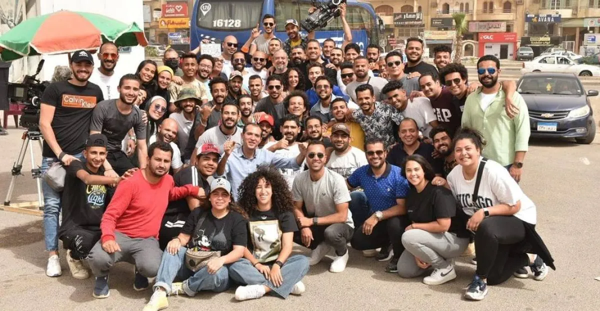 فريق عمل مسلسل "العائدون" - صورة من صفحة الفنان أمير كرارة على موقع " انستغرام" 