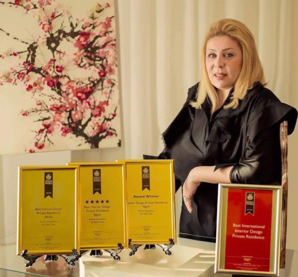 مهندسة الديكور الداخلي نهال زكي