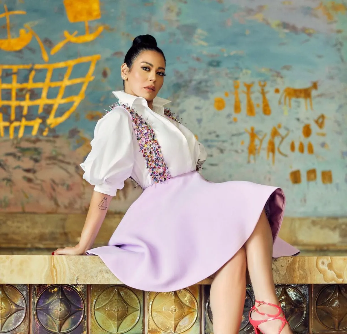 لقاء الخميسي - الصورة من حسابها على انستغرام