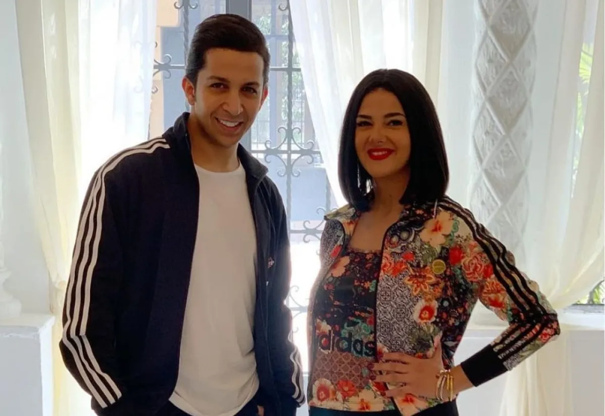 دنيا سمير غانم وهشام جمال-الصورة من حساب دنيا الرسمي على إنستغرام 