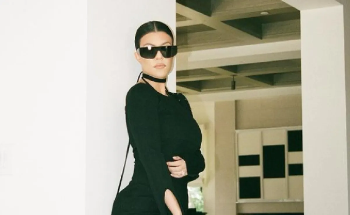 النجمة كورتني كارداشيان - الصورة من حسابها في انستغرام