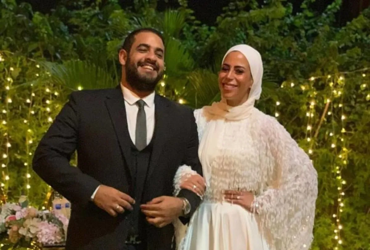 ماهيتاب ماجد المصري وزوجها - الصورة من حساب رانيا أبو النصر زوجة ماجد المصري على فيسبوك